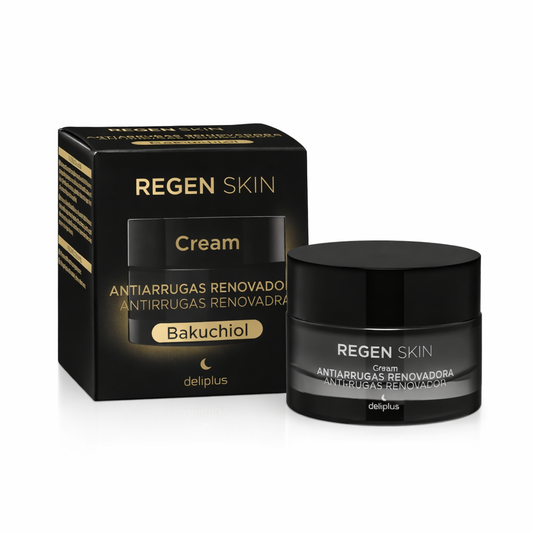 Regen Skin Обновляющий ночной крем против морщин с бакучиолом Deliplus 50мл
