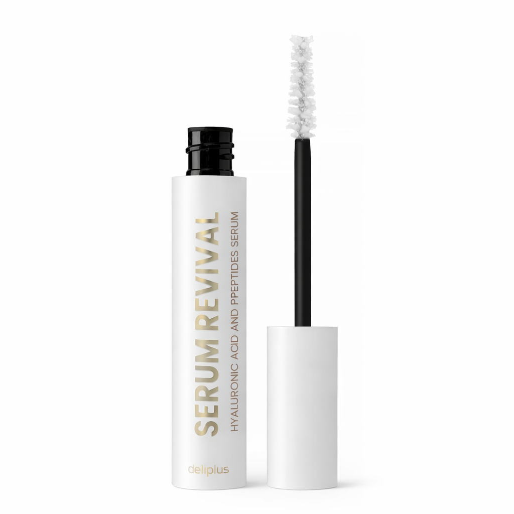 Serum Revival – hialuronskābes un peptīdu skropstu serums, Deliplus