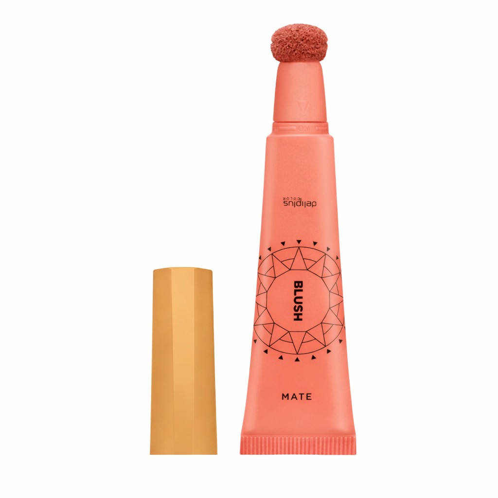 Vaigu sārtums Blush Mate Fluid – tonis 02, Deliplus, 12 ml