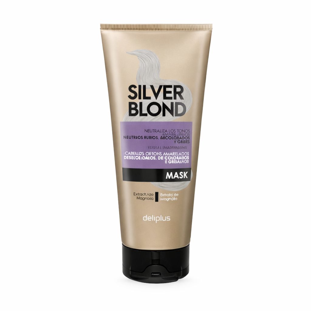 Маска для осветленных волос Silver Blond – Deliplus 200 мл