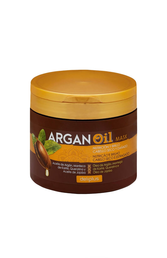 Deliplus Argan oil hair mask without rinse for dry and damaged hair