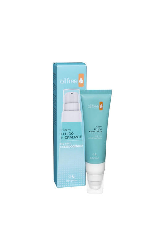 Deliplus Moisturising Oil Free Fluid facial cream oily, seborrhoeic and acne-prone skin