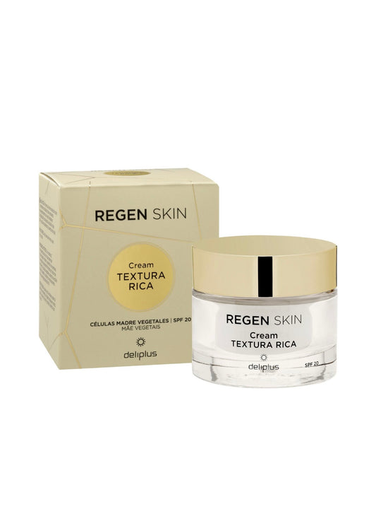 Deliplus Rich Texture Facial day cream Regen Skin SPF 20 normal, dry and very dry skin