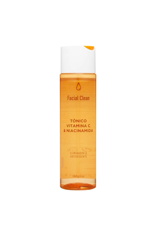 Deliplus Vitamin C and Niacinamide facial tonic clean illuminating and anti-oxidant all skin types