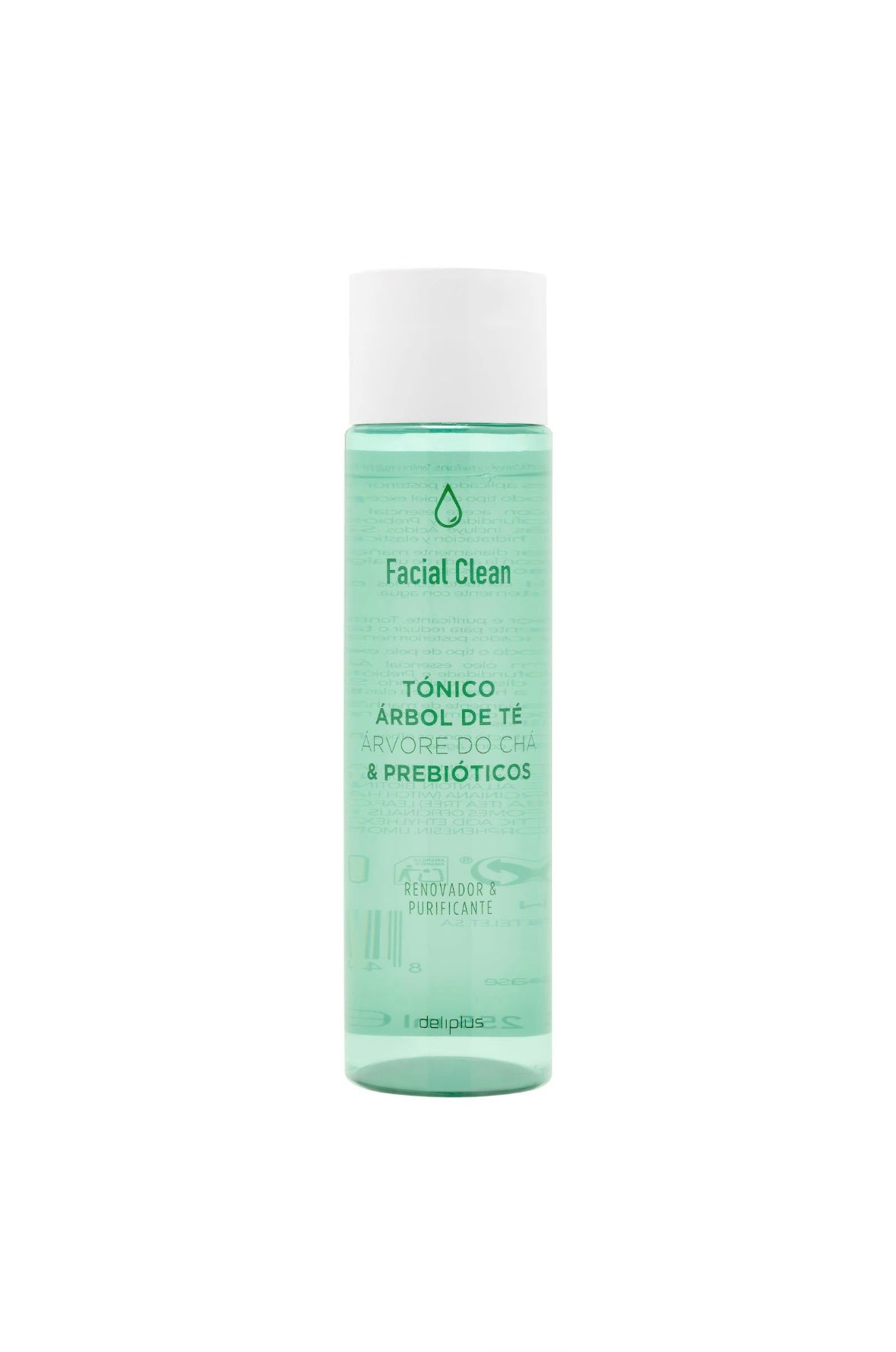 Deliplus Tea tree and prebiotic facial toner clean normal skin