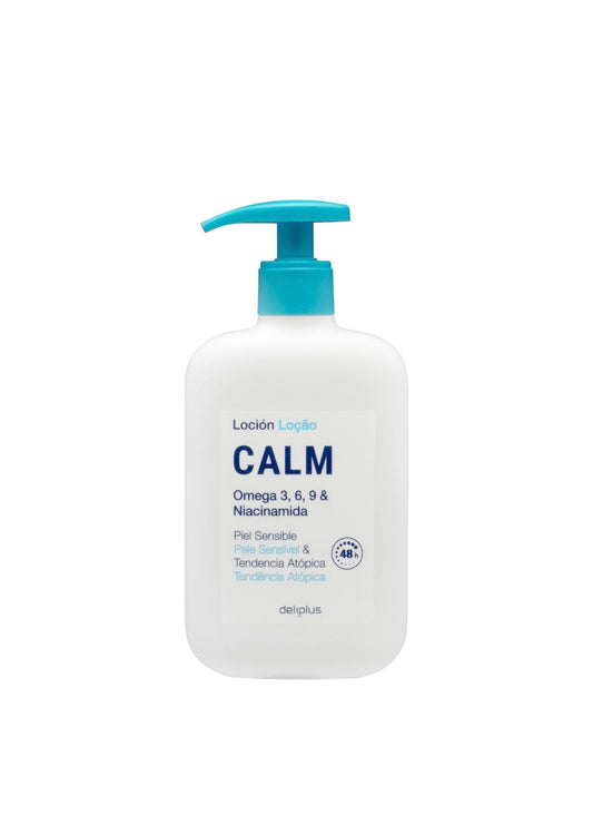 Deliplus Calm body lotion omega 3, 6, 9 and niacinamide for sensitive and atopic skin