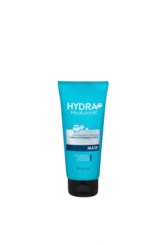 Deliplus Hydra hyaluronic hair mask with hyaluronic acid, niacinamide and provitamins B5 for normal to dry hair