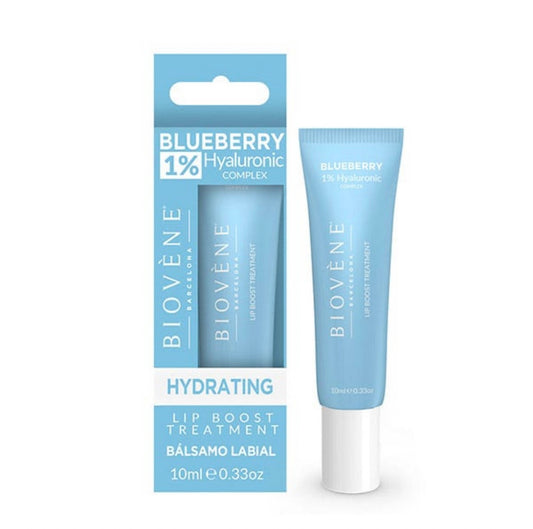 BIOVÈNE BARCELONA 
1% HYALURONIC LIP BOOST Blueberry Hydrating Lip Treatment