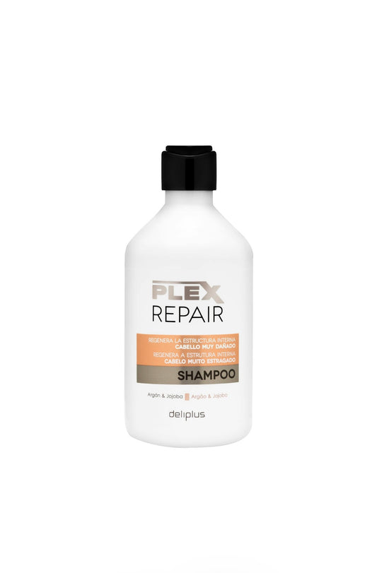 Deliplus Plex Repair shampoo damaged hair with argan i jojoba