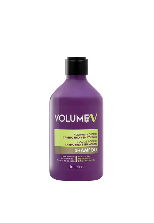 Deliplus Volume shampoo for fine hair without volume with niacinamide, provitamin B5 and cotton extract