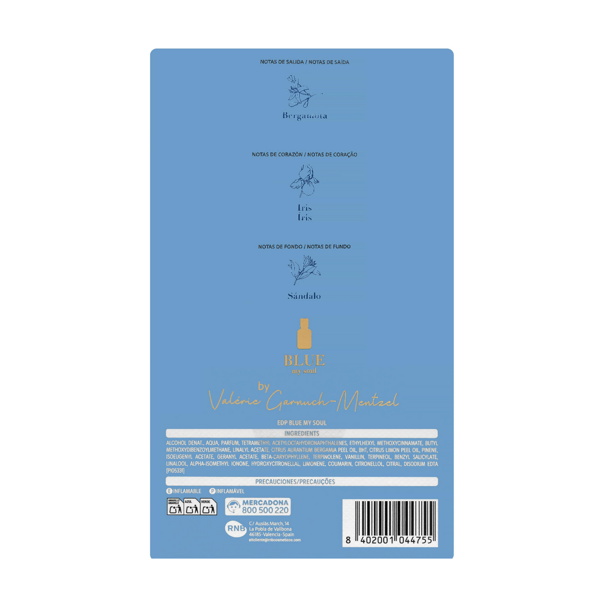 BLUE my soul parfīms 100 ml