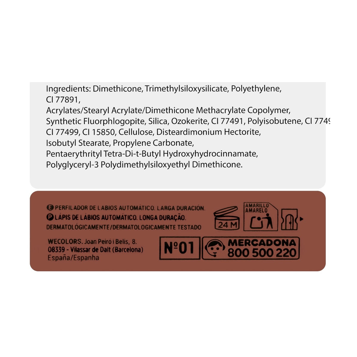 Deliplus Color noturīgs automātiskais lūpu zīmulis