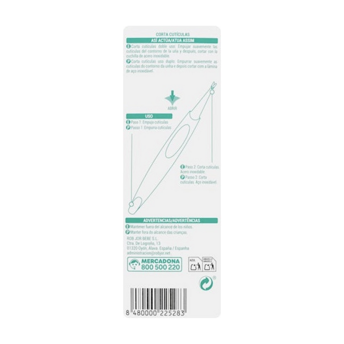 Deliplus Dual-Use Cuticle Cutter