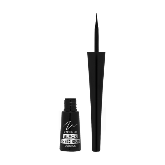 Deliplus šķidrais acu laineris – Black Precision un Waterproof – 2 veidi