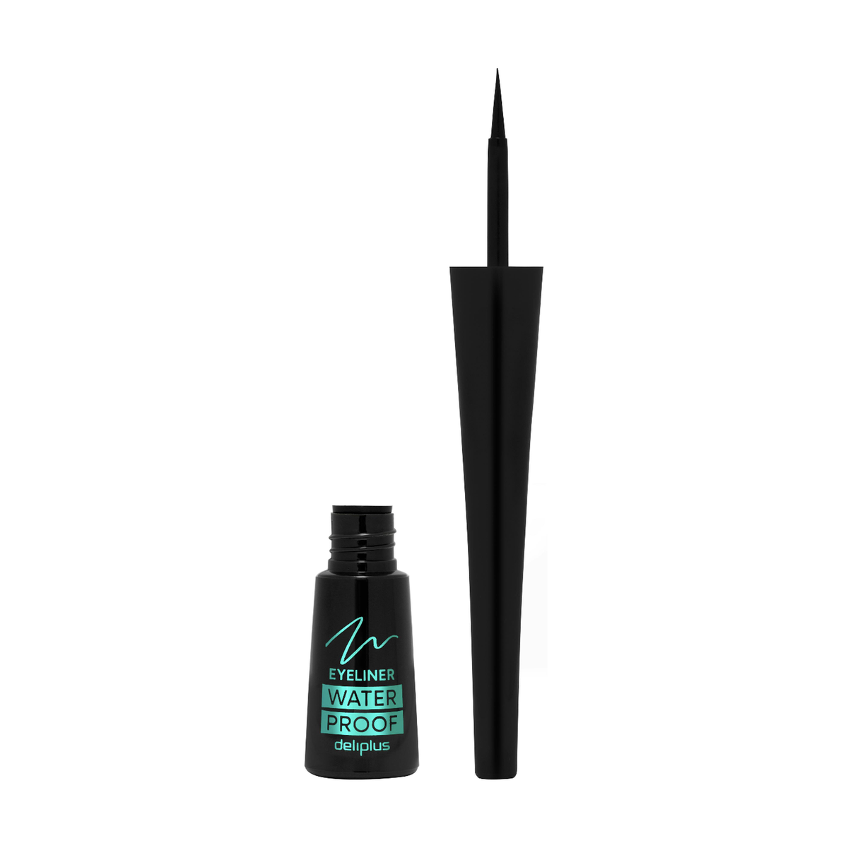 Deliplus Flüssiger Eyeliner – Black Precision & Waterproof – 2 Varianten