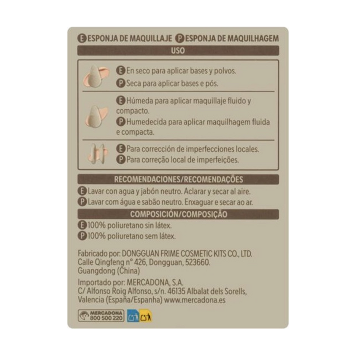 Deliplus Kit d'éponges à maquillage (blender + applicateur de précision)