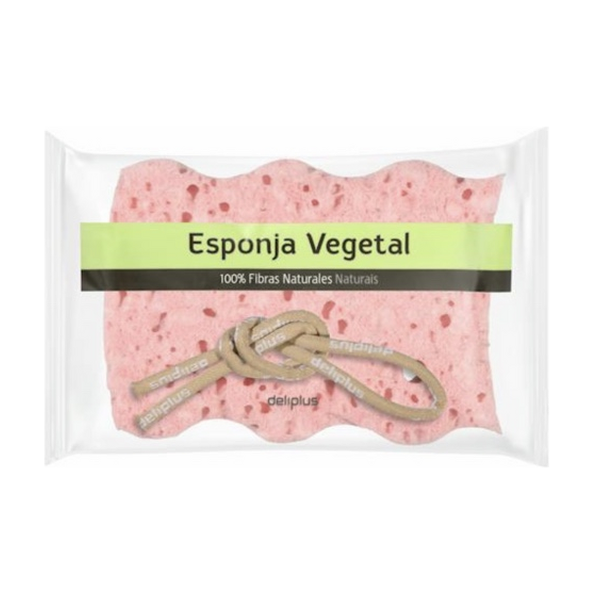 Deliplus dabīgo šķiedru vannas sūklis (bioloģiski noārdāms)