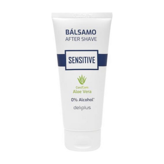 Deliplus balzams jutīgai ādai pēc skūšanās, 0% spirta 100 ml