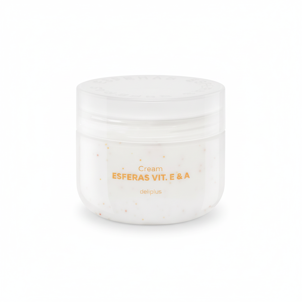 Крем для тела Deliplus с витаминами Е и А в микрокапсулах, 300 мл