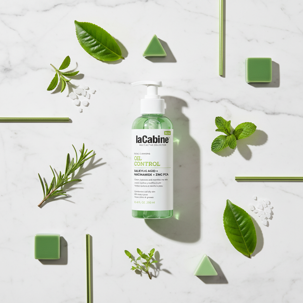 Oil Control Flat Lay